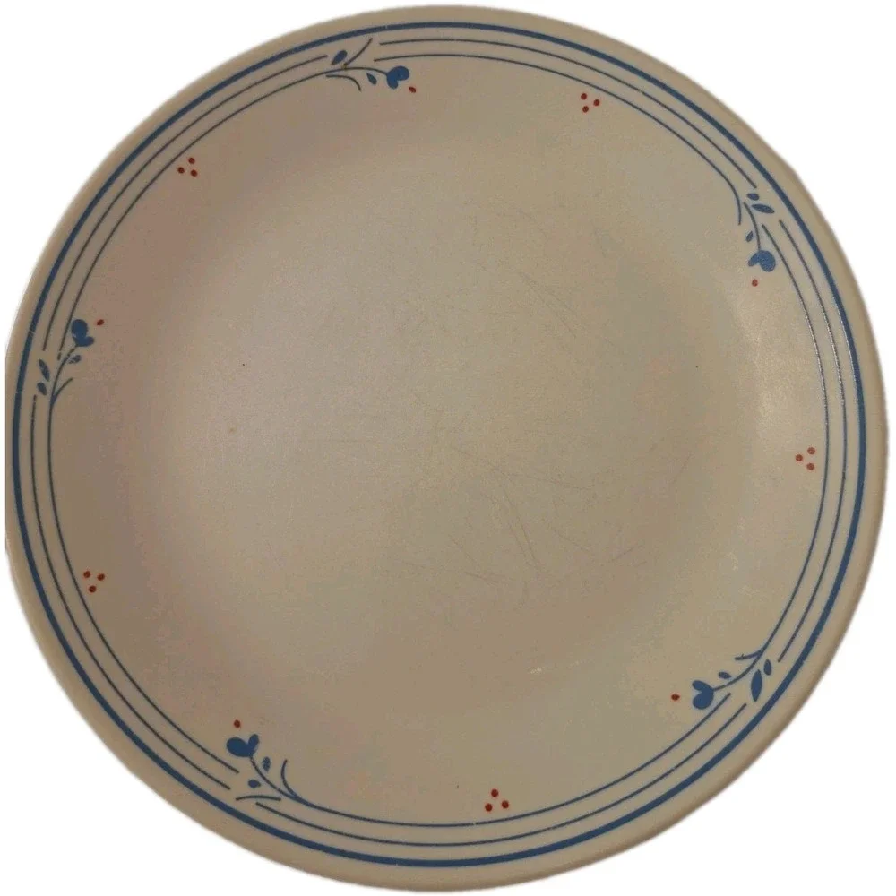 Corelle Country Violets Set of 3 Dinner Plates 10 1/4